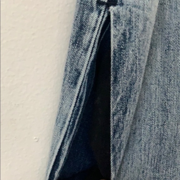 Harlow & Graham Denim Colorblock Dress - Picture 6 of 6